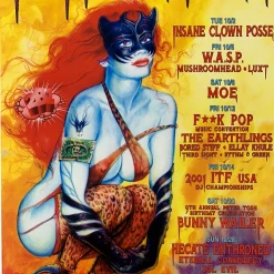 Gig Posters MHP 129 October - 2001 The Artworks Poster Maritime Hall San Fran 1st