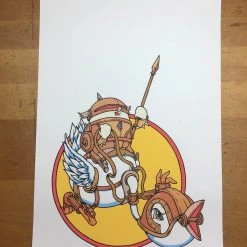Joust - Mike Budai Art Print Art Prints
