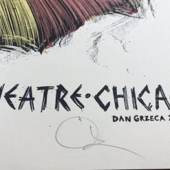 The Arcs - 2015 Dan Grzeca Poster Chicago, IL Vic Theatre