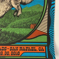 Moe. Phil Lesh & Friends - 2018 Subject Matter Studio Poster San Rafael, CA