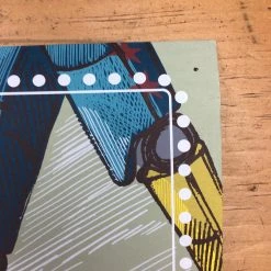 Chicago, IL Lollapalooza - 2017 Pixelpancho Poster Chicago Print SIGNED By Perry Farrell