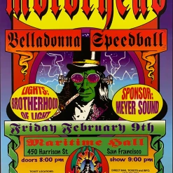Gig Posters FD/ID 07 Motorhead - 1996 Jim Phillips Poster Maritime Hall San Fran 1st