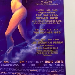 Kevin Haapala Gig Posters MHP 45 April - 1998 Poster Maritime Hall San Fran 1st