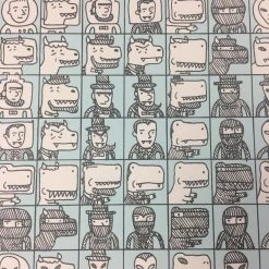 Art Prints Official Creebobby Comics Archetype Times Table - 2009 Jacob Borshard Poster Art