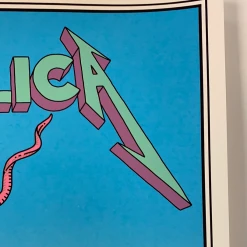 Metallica - 2019 Tyler Skaggs Poster El Paso, TX Don Haskins Center Gig Posters