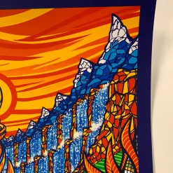 Pearl Jam - 2020 Brad Klausen Poster Nashville, TN S/N Ed Bridgestone Arena Gig Posters