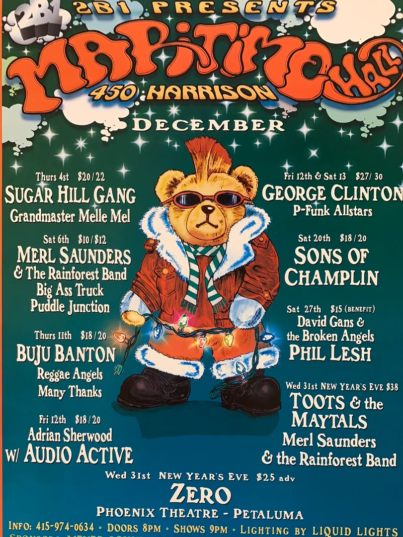 Kathie Hughston Gig Posters MHP 41 George Clinton - 1997 Poster Maritime Hall San Fran 1st