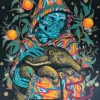 Dave Matthews Band - 2021 Munk One Poster Irvine, CA Blue Variant