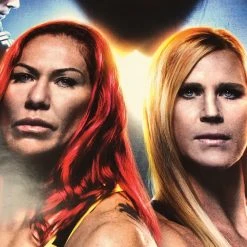 Sold Out Posters UFC 219 - Cyborg Vs Holm Poster MMA Ultimate Fighting Print