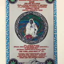 Gig Posters High Times Party - 2003 Brian Salvador Curley Poster Austin, TX