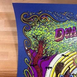 Gig Posters Dead & Company - 2021 Marq Spusta Poster Hollywood Bowl, CA Sapphire