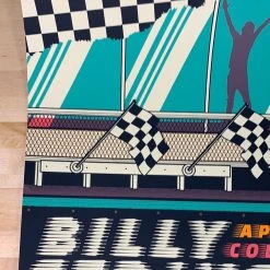 Billy Strings - 2021 Status Serigraph Poster Columbia, SC 4/1