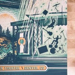 Half Hazzard Press The Disco Biscuits - 2018 Half Hazard Poster Denver, CO Ogden Colorado