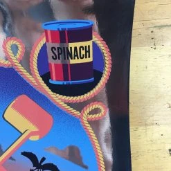 Popeye The Sailor Meets Sindbad The Sailor - 2014 Tom Whalen Poster Foil Blue Va Art Prints