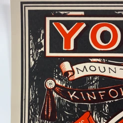 Yonder Mountain String Band - 2009 Johnny Sampson Poster Chicago, IL 420 Posters