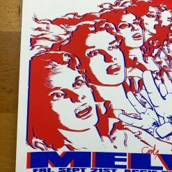 Melvins - 2007 8ball Poster Fort Collins, CO Aggie Theatre Band Signed