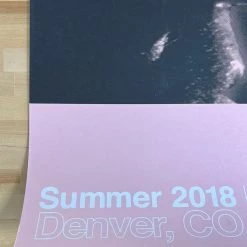Sold Out Posters Colorado Glassjaw - 2018 Poster Denver, CO Summer Tour Print
