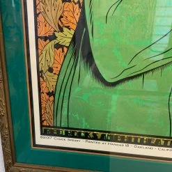 Colorado Greensky Bluegrass - 2017 Chuck Sperry Poster Red Rocks Morrison, CO FRAMED