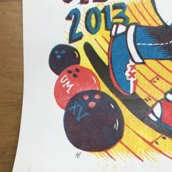 Umphrey's McGee - 2013 Jim Pollock Poster Brooklyn, NY Bowl AP Gig Posters