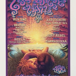 Sold Out Posters Gig Posters MHP 120 Maritime Hall - 2001 Poster May Run DMC San Fran 1st