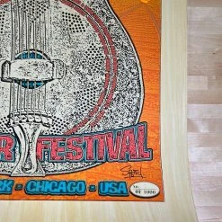 Crossroads Guitar Festival - 2007/2010 Chuck Sperry Poster, Eric Clapton Test Print