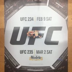 Sold Out Posters UFC 234 & 235 2019 Poster