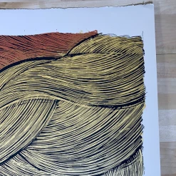 Ash - 2009 Dan Grzeca Poster Art Print Copper/Gold Variant Art Prints