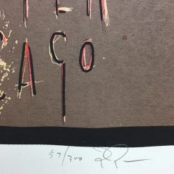 Mogwai - 2009 Jay Ryan Poster Chicago, IL Congress Theater