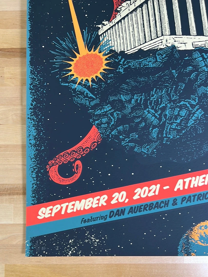 The Black Keys - 2021 Status Serigraph Poster Athens, GA Gig Posters