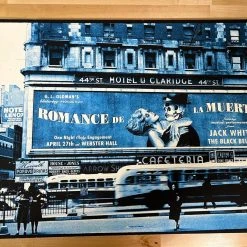 Jack White - 2012 Rob Jones Poster New York City Webster Hall Gig Posters