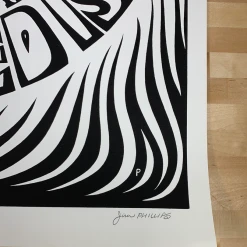 Gig Posters The Beatles - 1967 Jim Phillips Poster 2nd Edition/220 S/N With COA