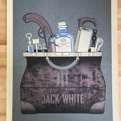 Jack White - 2012 Methane Poster Blackpool, GBR Empress Gig Posters