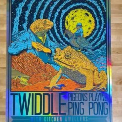 Twiddle - 2019 Owen Murphy Poster Red Rocks Morrison, CO PPPP FOIL