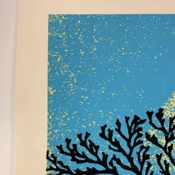 Gig Posters Grace Potter - 2013 Aesthetic Apparatus Poster (damaged) Road Tour BLUE