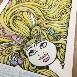 Rick Springfield - 2015 Billy Perkins Poster Cedar Park Center Gig Posters