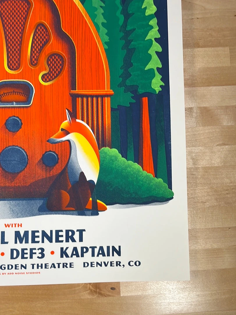 Colorado Late Night Radio - 2021 Mike Tallman Poster Denver, CO