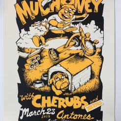 Mudhoney - 2019 Billy Perkins Poster Austin Texas Antone's Gig Posters