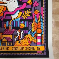 Methane Studios Dave Matthews Band - 2021 Methane Poster Saratoga, NY 9/17 Gig Posters