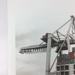 Flatstock Europe 4 - 2009 Dan MacAdam Crosshair Poster Hamburg, GER