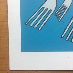 Future Of The Left - 2009 Jay Ryan Poster Chicago, IL Bottom Lounge