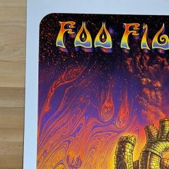 Gig Posters Foo Fighters - 2015 Emek Poster Print Portland, OR Moda Center AE