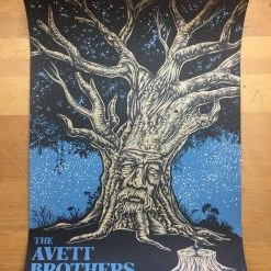 Avett Brothers - 2019 Todd Slater Poster Ames, IA Iowa State Center