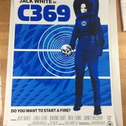 Gig Posters Jack White C369 N1 - 2018 Rob Jones Poster London, ENG Eventim Apollo