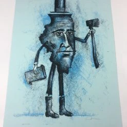 Land Of Lincoln - 2015 Dan Grzeca Poster Art Print