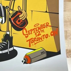 Pearl Jam - 2011 Dabs Myla Poster Toronto, ON CAN