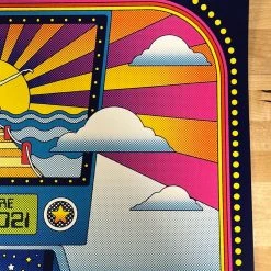 Dave Matthews Band - 2021 Nate Gonzalez Poster Wantagh, NY 1st