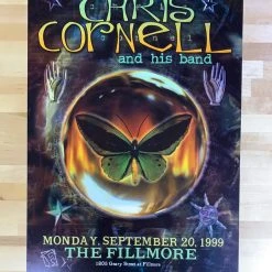 Chris Cornell - 1999 Craig Howell Poster Fillmore Auditorium San Fran 1st Gig Posters