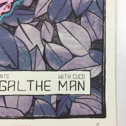 Portugal The Man - 2018 Fugscreens Poster Los Angeles, CA Shrine Auditorium Gig Posters