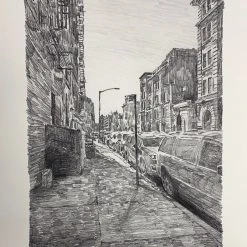 Wythe Ave - 2021 David Welker Poster, Art Print Art Prints