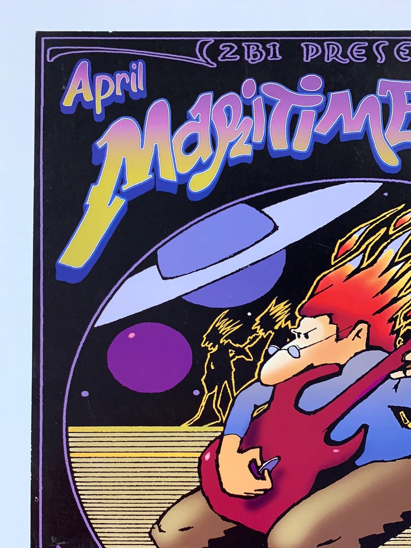 Stanley Mouse Gig Posters MHP 118 Mudvayne Disturbed - 2001 Poster Maritime Hall San Fran 1st